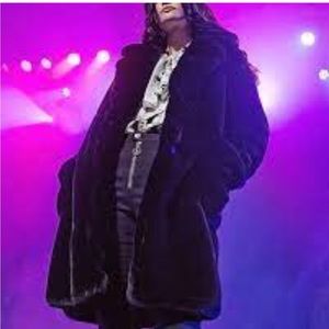 Straight to Hell Stevie faux fur coat